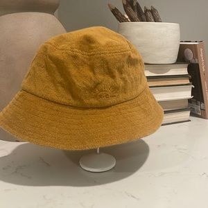 Rylee + Cru Terry-Cloth Bucket Hat- 52cm